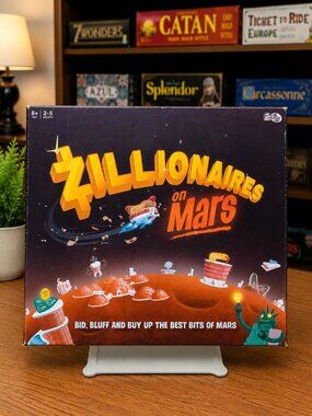 Big Potato Party Game Zillionaires on Mars Box
